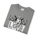 Unisex Garment-Dyed T-Shirt - Love Openmind Vintage Graphic Tee