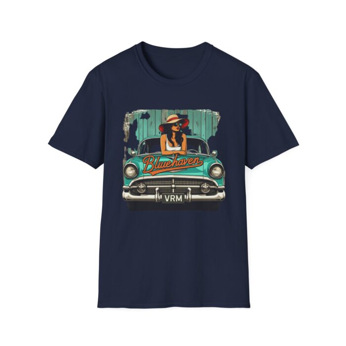 Blue haven Unisex Softstyle T-Shirt - Image 33