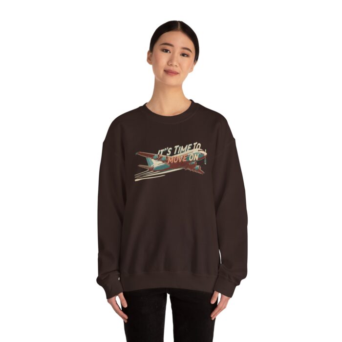 It's time to move on Unisex Heavy Blend™ Crewneck Sweatshirt - Image 12