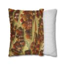 Map of Memories II Spun Polyester Square Pillowcase