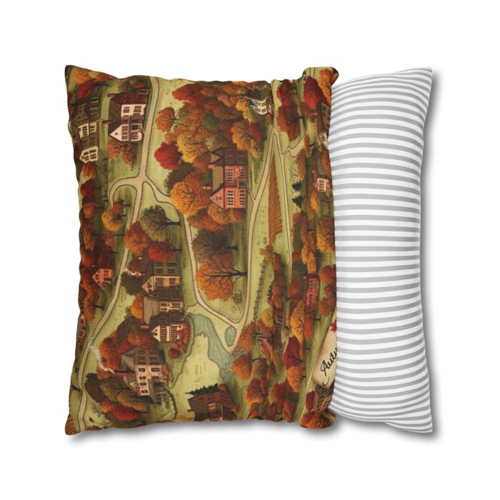 Map of Memories II Spun Polyester Square Pillowcase - Image 16