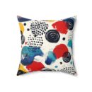 Modern Pattern Spun Polyester Square Pillow