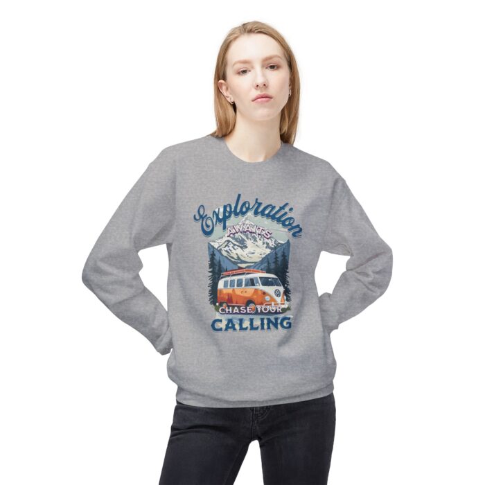Exploration Unisex Midweight Softstyle Fleece Crewneck Sweatshirt - Image 11