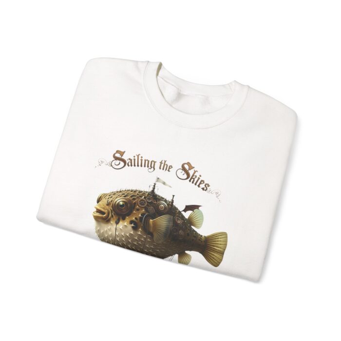 Sailing the skies Unisex Heavy Blend™ Crewneck Sweatshirt - Image 3