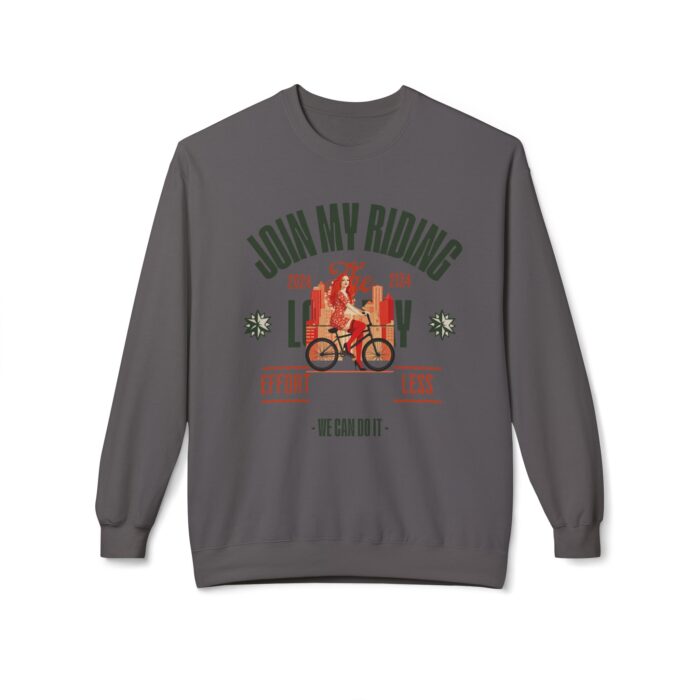 Join My Riding Unisex Midweight Softstyle Fleece Crewneck Sweatshirt - Image 21