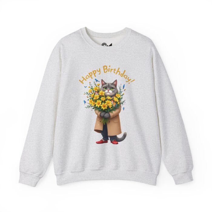Happy Birthday! Unisex Heavy Blend™ Crewneck Sweatshirt - Image 5