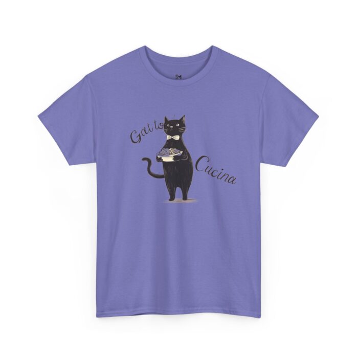 Gatto e Cucina Unisex Heavy Cotton Tee - Image 15