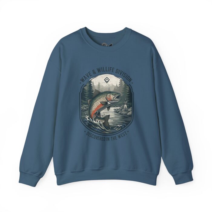 Discovered in the west Unisex Heavy Blend™ Crewneck Sweatshirt - Image 21