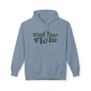 Find your flow Unisex Midweight Softstyle Fleece Hoodie