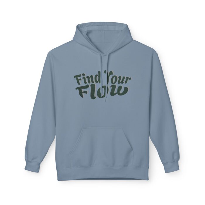 Find your flow Unisex Midweight Softstyle Fleece Hoodie - Image 29