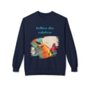 Follow the rainbow Unisex Midweight Softstyle Fleece Crewneck Sweatshirt