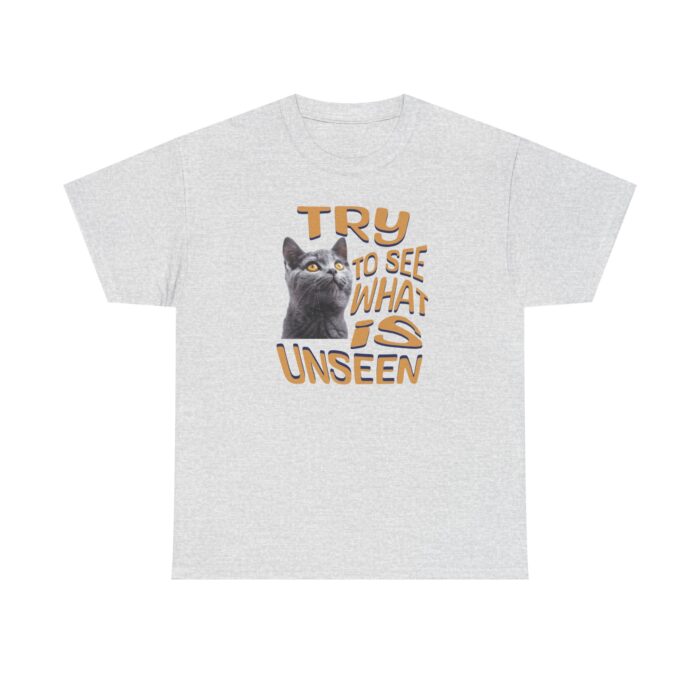 See what is unseen Unisex Heavy Cotton Tee - Image 5