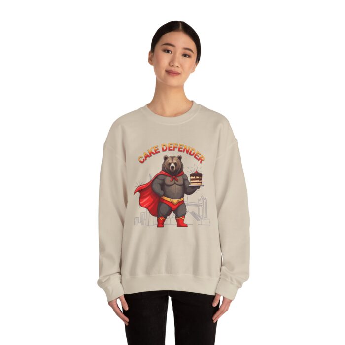 Cake defender Unisex Heavy Blend™ Crewneck Sweatshirt - Image 12
