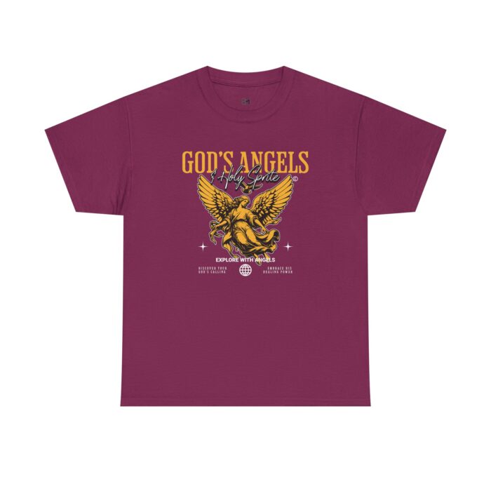 God's angels Unisex Heavy Cotton Tee - Image 41
