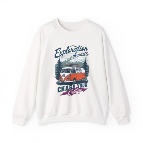 Exploration Awaits Unisex Heavy Blend™ Crewneck Sweatshirt