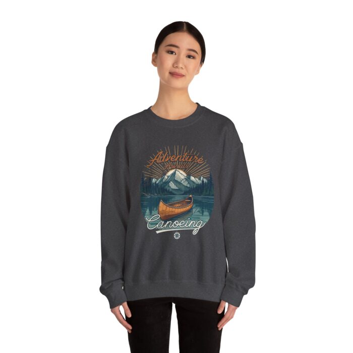 Canoeing Unisex Heavy Blend™ Crewneck Sweatshirt - Image 20