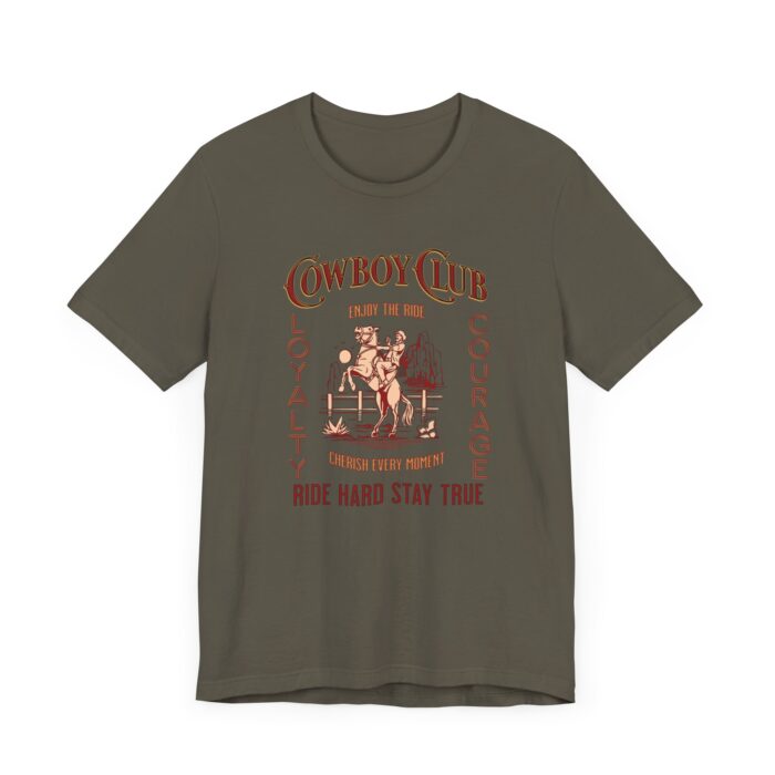 Cowboy club Unisex Jersey Short Sleeve Tee - Image 19