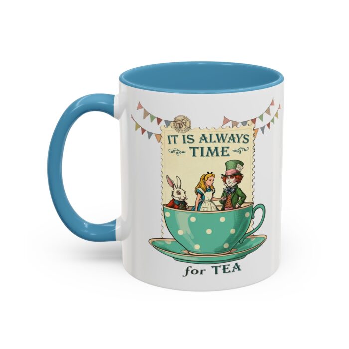 It is always time for tea Accent Coffee Mug (11, 15oz) - Image 35