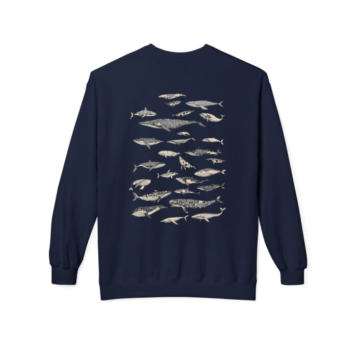 For Whales Unisex Midweight Softstyle Fleece Crewneck Sweatshirt - Image 22