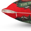 Holly Jolly Spun Polyester Square Pillow