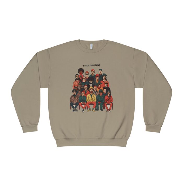A bros gathering Unisex NuBlend® Crewneck Sweatshirt - Image 13