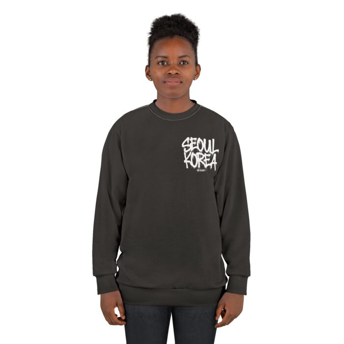 Seoul Korea Unisex Sweatshirt (AOP) - Image 4