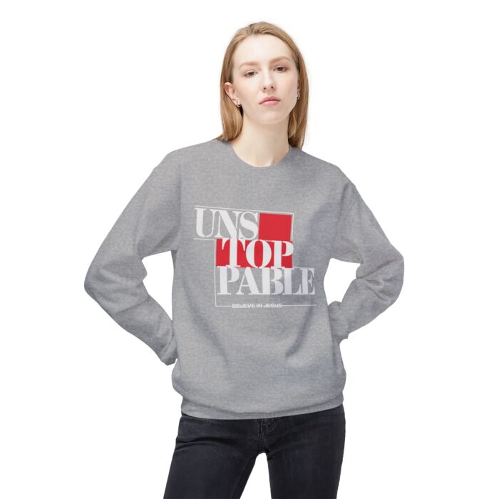 Unstoppable Unisex Midweight Softstyle Fleece Crewneck Sweatshirt - Image 7