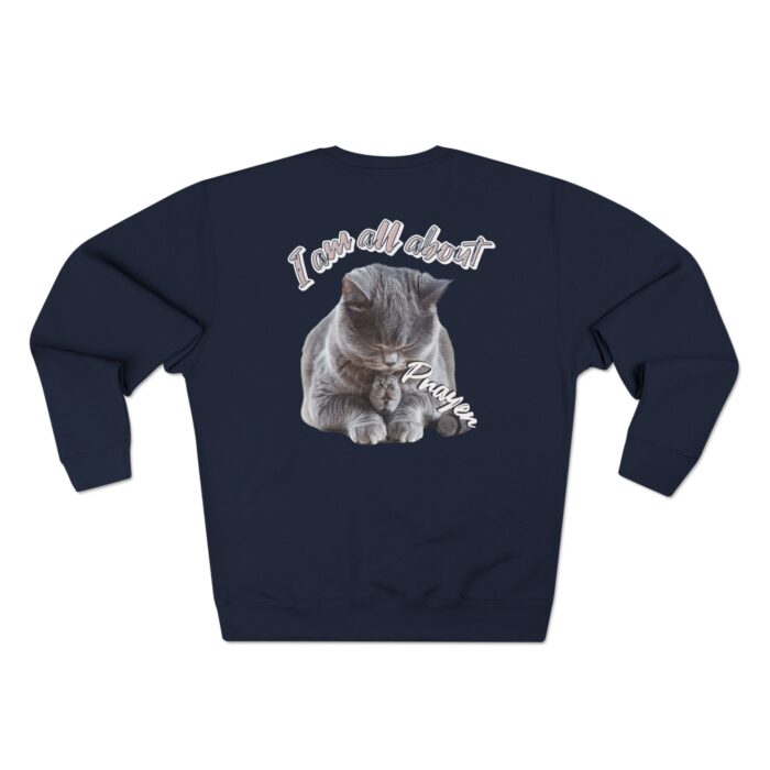 I'm all about prayer Unisex Crewneck Sweatshirt - Image 18