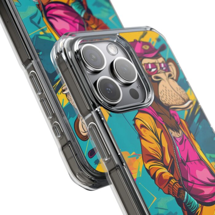 Stylish Ape Magnetic Clear Impact Cases - Image 15