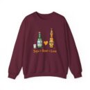 Soju + Beer = Love Unisex Heavy Blend™ Crewneck Sweatshirt