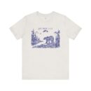 Adventure Awaits Bear Tee - Do Not Pet Graphic Unisex Jersey Short Sleeve T-Shirt