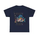 Whishing I was fishing Unisex Heavy Cotton Tee