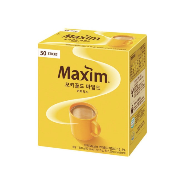Maxim Mocha Gold Mild Coffee 12g x 50 sticks
