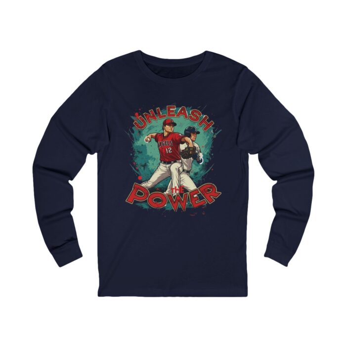 Unleash the power Unisex Jersey Long Sleeve Tee - Image 17