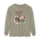 Just chillin' no stress Unisex Garment-dyed Long Sleeve T-Shirt