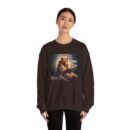 Reading brightens life, even the bear Unisex Heavy Blend™ Crewneck Sweatshirt
