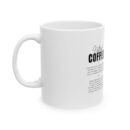 Natural Coffee Ceramic Mug, (11oz, 15oz)