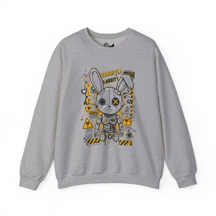 Rabbit Unisex Heavy Blend™ Crewneck Sweatshirt - Image 5