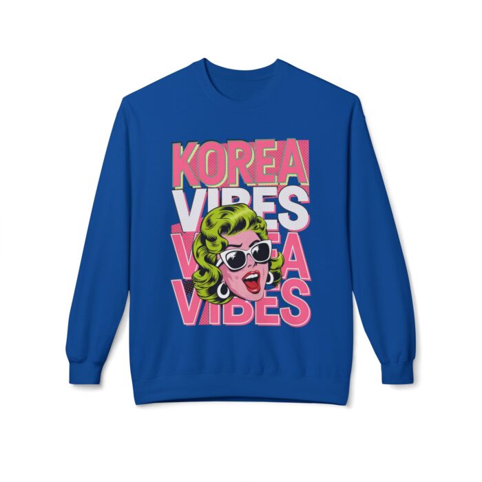 Korea Vibes Unisex Midweight Softstyle Fleece Crewneck Sweatshirt - Image 9