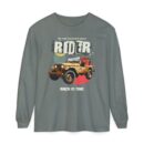 Rider Back in Time Unisex Garment-dyed Long Sleeve T-Shirt