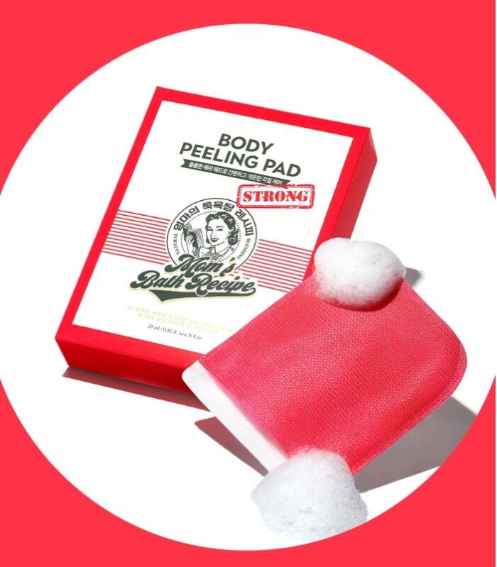 Mom's Bath Recipe Body Peeling Pad Strong 25ml*8pack - Image 2