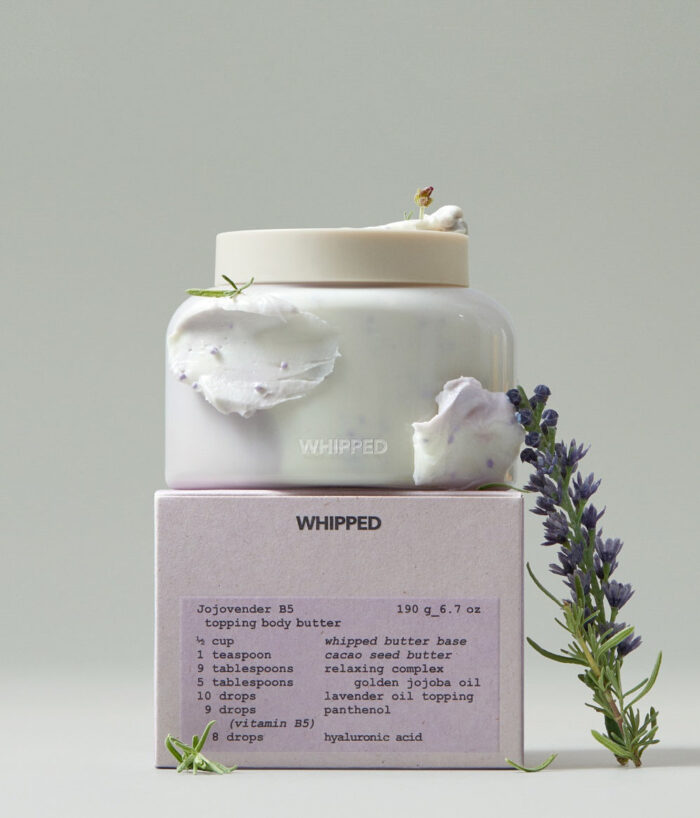Whipped Jojovender B5 Vegan Topping Body Butter 190g