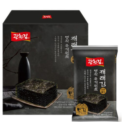 Traditional Seaweed Organic Seasoned Seaweed 4.5g*30pack