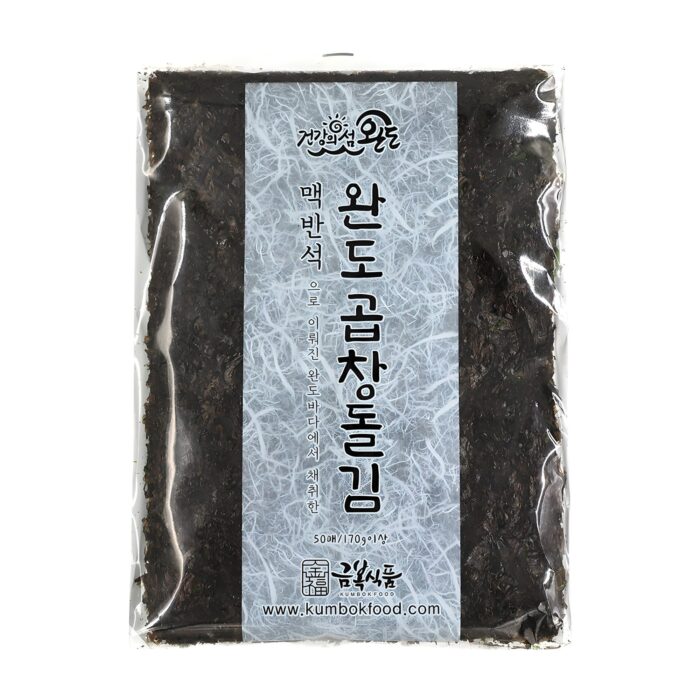 Wando Gopchang Dolkim 200g 50 Sheets – Premium Korean Seaweed - Image 2