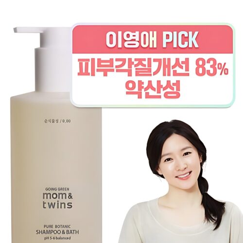 mom&twins Pure Botanic Baby Shampoo & Bath pH5-6 Balanced 320ml