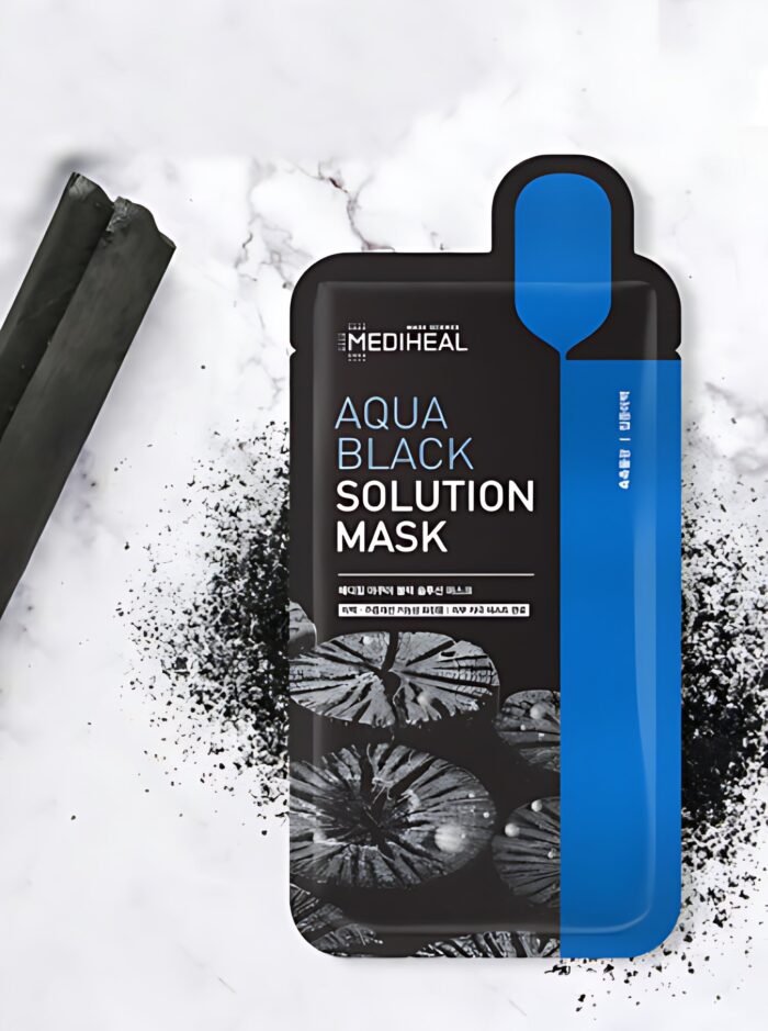 MEDIHEAL Aqua Black Solution Mask Pack 23ml*15pack