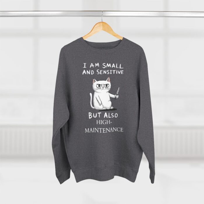 I'm high- maintenance Unisex Crewneck Sweatshirt - Image 8