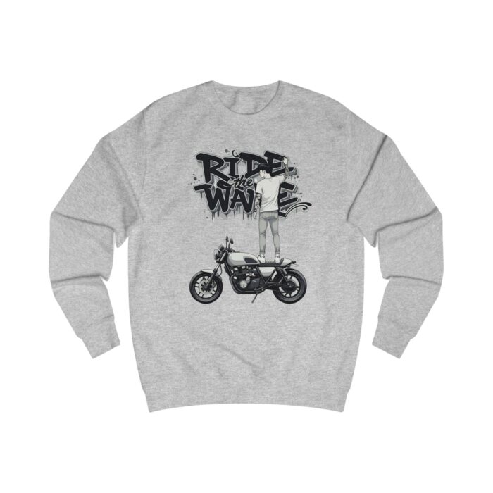 "meta_description": "Soft cotton blend for comfort and style in our Ride the Wave Only Unisex Sweatshirt. Perfect fit for everyone.",