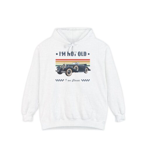 I am Classic Unisex Garment-Dyed Hoodie