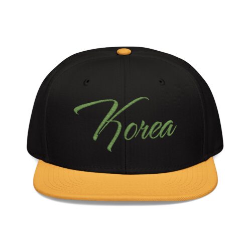 "meta_description": "Discover the Korea Embroidered Snapback Cap, the perfect streetwear accessory for comfort and style.",